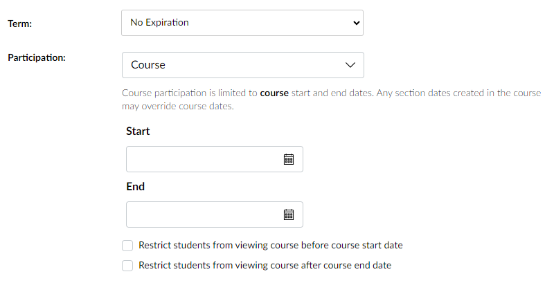 Canvas Date Examples